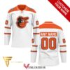Custom Baltimore Orioles Full Printing Hockey Jersey, Trending Gifts For Fans - Vesles2014s