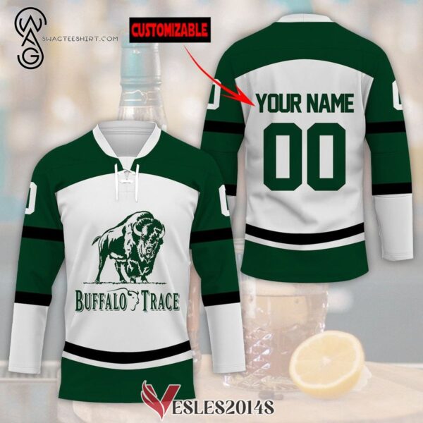 Custom Buffalo Trace Bourbon Full Print Hockey Jersey, Trending Gifts For Fans - Vesles2014s