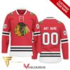 Custom Chicago Black Hawks Hockey Team Full Printing Hockey Jersey, Trending Gifts For Fans - Vesles2014s