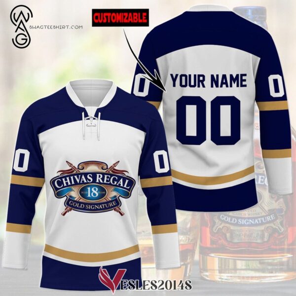Custom Chivas Regal Full Print Hockey Jersey, Trending Gifts For Fans - Vesles2014s