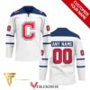 Custom Cleveland Guardians Full Printing Hockey Jersey, Trending Gifts For Fans - Vesles2014s