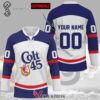 Custom Colt 45 Beer Full Print Hockey Jersey, Trending Gifts For Fans - Vesles2014s