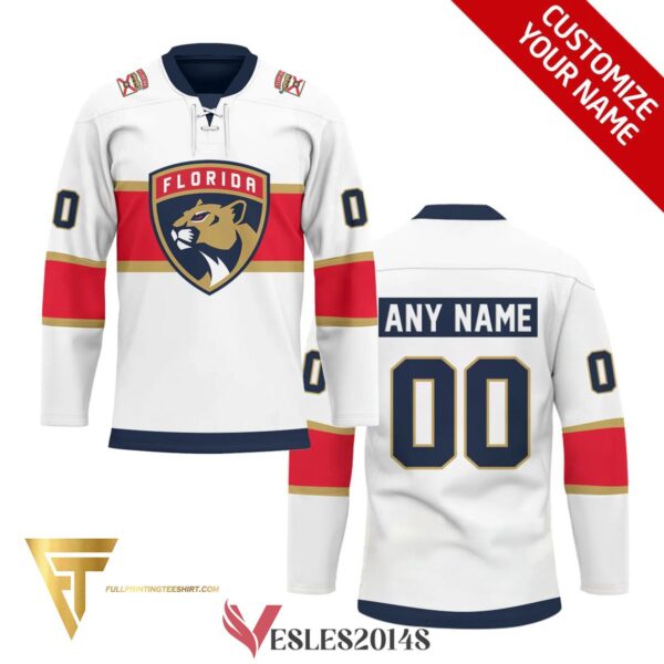 Custom Florida Panthers Full Printing Hockey Jersey, Trending Gifts For Fans - Vesles2014s