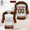 Custom Grounds And Hounds Coffee Full Print Hockey Jersey, Trending Gifts For Fans - Vesles2014s