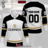 Custom Guinness Beer Full Print Hockey Jersey, Trending Gifts For Fans - Vesles2014s