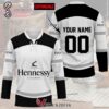 Custom Hennessy Cognac Full Print Hockey Jersey, Trending Gifts For Fans - Vesles2014s