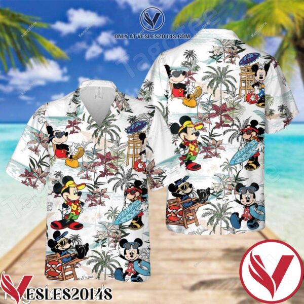 Custom Mickey Mouse Summer Hawaiian Shirt, Unique Gifts For Friends - Vesles2014S 1