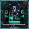 Custom Minnesota Wild Northern Light Hockey Jersey, Trending Gifts For Fans - Vesles2014s
