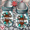 Custom Personalized Nurse Sunflower Glitter Clog Shoes, Unique Gift From  Vesles2014S