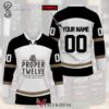 Custom Proper Twelve Irish Whiskey Full Print Hockey Jersey, Trending Gifts For Fans - Vesles2014s