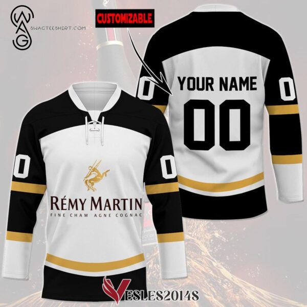 Custom Remy Martin Cognac Full Print Hockey Jersey, Trending Gifts For Fans - Vesles2014s