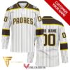 Custom San Diego Padres Full Printing Hockey Jersey, Trending Gifts For Fans - Vesles2014s