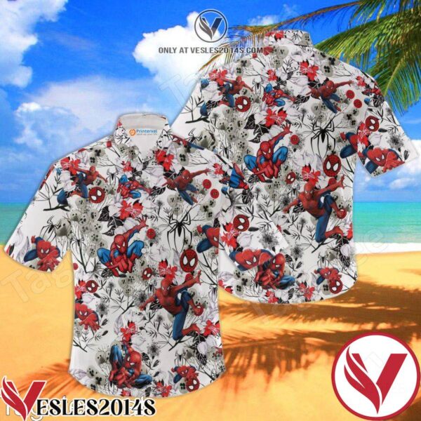 Custom Spiderman Hawaiian Shirt, Unique Gifts For Friends - Vesles2014S 1