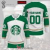 Custom Starbucks Full Print Hockey Jersey, Trending Gifts For Fans - Vesles2014s