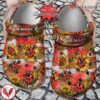 Custom Western Ladybug Sunflowers Seamless Pattern Clog Shoes, Unique Gift From  Vesles2014S