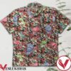 Cute Dinosaur Full Of Flowers Hawaiian Shirt, Unique Gifts For Friends - Vesles2014S 1