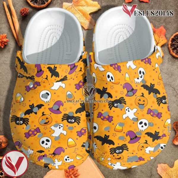 Cute Icons Halloween Collection Shoes Crocbland Clog Birthday Gifts For Boy Girl, Unique Gift From  Vesles2014S