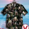Cute Otters Palm Leaves Hawaiian Shirt, Unique Gifts For Friends - Vesles2014S 1