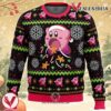 Cute Pink Hungry Kirby’s Dream Land Ugly Christmas Sweater, Unique Christmas Gift For Fans - Vesles2014S
