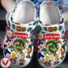 DBZ Saiyan Anime Cartoon Crocs Crocband Clogs Shoes Comfortable For Men Women and Kids, Unique Gift From  Vesles2014S