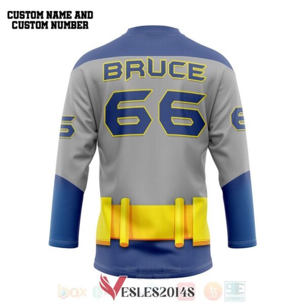 DC Comics Bat Personalized Hockey Jersey, Trending Gifts For Fans - Vesles2014s 1