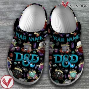 D&D Dungeons & Dragons Movie Game Crocs Crocband Clogs Shoes Comfortable For Men Women and Kids Style 2 - Vesles2014S 2