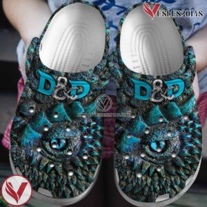 D&D Dungeons & Dragons Movie Game Crocs Crocband Clogs Shoes Comfortable For Men Women and Kids Style 3 - Vesles2014S