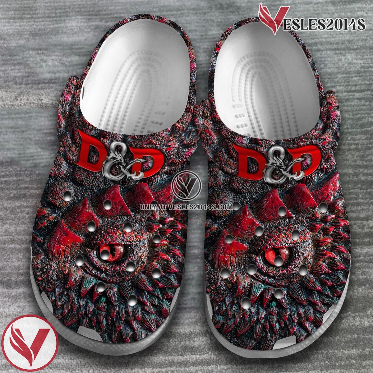 D&D Dungeons & Dragons Movie Game Crocs Crocband Clogs Shoes Comfortable For Men Women and Kids Style 5 - Vesles2014S 2
