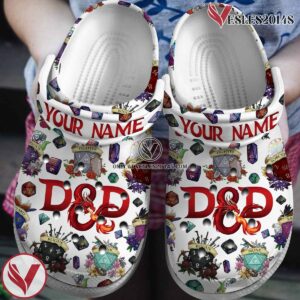 D&D Dungeons & Dragons Movie Game Crocs Crocband Clogs Shoes Comfortable For Men Women and Kids Style 6 - Vesles2014S