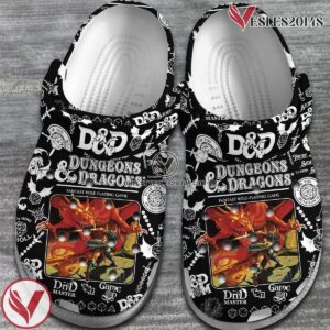 D&D Dungeons & Dragons Movie Game Crocs Crocband Clogs Shoes Comfortable For Men Women and Kids Style 7 - Vesles2014S 2