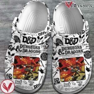 D&D Dungeons & Dragons Movie Game Crocs Crocband Clogs Shoes Comfortable For Men Women and Kids Style 9 - Vesles2014S 2