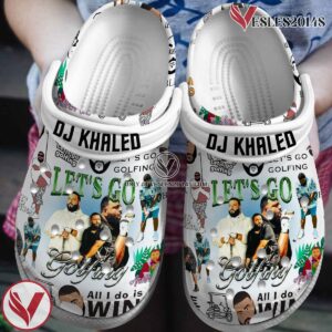 DJ Khaled Music Crocs Crocband Clogs Shoes, Unique Gifts For Fans Style 1 - Vesles2014S