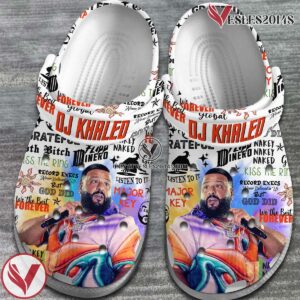 DJ Khaled Music Crocs Crocband Clogs Shoes, Unique Gifts For Fans Style 2 - Vesles2014S 2