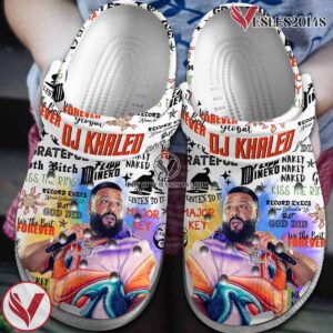 DJ Khaled Music Crocs Crocband Clogs Shoes, Unique Gifts For Fans Style 2 - Vesles2014S