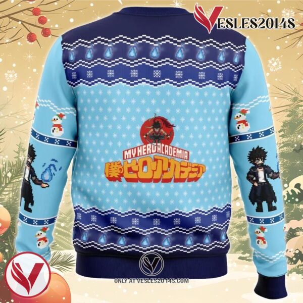 Dabi Blueflame My Hero Academia Ugly Christmas Sweater, Unique Christmas Gift For Fans - Vesles2014S 1