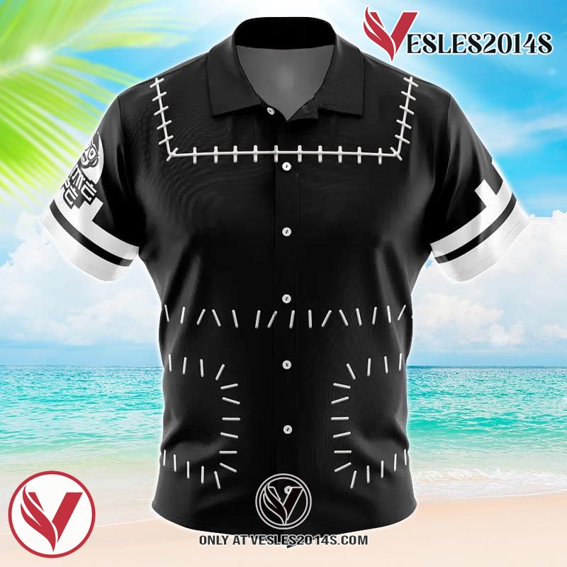 Dabi My Hero Academia Hawaiian Button Up Shirt, Perfect Gifts For Anime Lovers - Vesles2014S