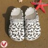 Dachshund Pattern Classic Clogs Shoes, Unique Gift From  Vesles2014S