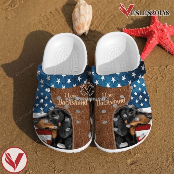 Dachshund shoes Crocs Crocband Clogs Shoes For Men Women Style 2, Unique Gift From  Vesles2014S