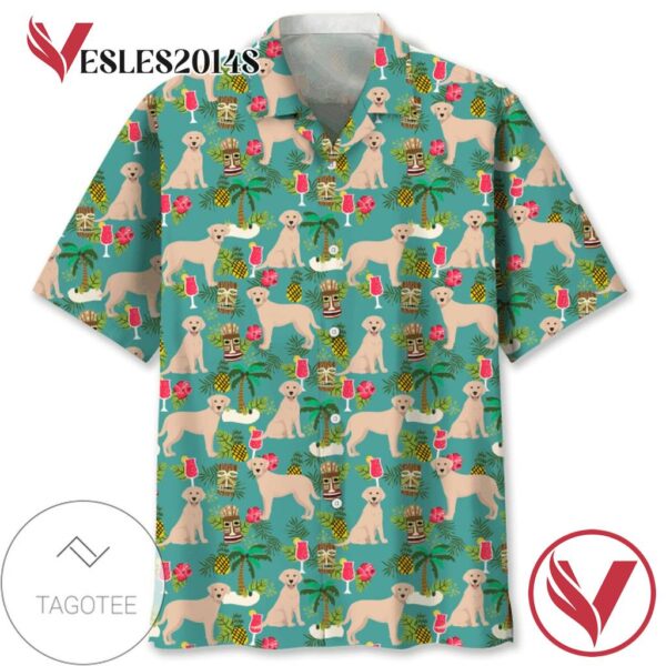 Dachsund Dog Lover 2 Print Short Sleeve Hawaiian Casual Shirt Vesles2014S 1