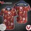 Daddysaurus Hawaiian Graphic Print Short Sleeve Hawaiian Casual Shirt Vesles2014S