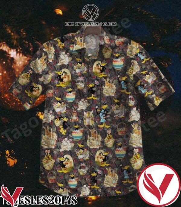 Daffy Duck Easter Day Hawaiian Shirt, Unique Gifts For Friends - Vesles2014S 1
