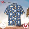Dairy Cow and Sheep Casual Button Down Short Sleeves Unisex Hawaiian Shirt Vesles2014S
