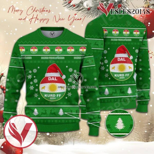 Dalkurd Fotbollsförening Sport Ugly Christmas Sweater, Unique Gifts For Fans - Vesles2014aS 1