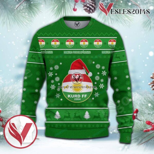 Dalkurd Fotbollsförening Sport Ugly Christmas Sweater, Unique Gifts For Fans - Vesles2014aS 2