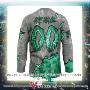 Dallas Stars Blood Personalized Hockey Jersey Shirt, Trending Gifts For Fans - Vesles2014s 3