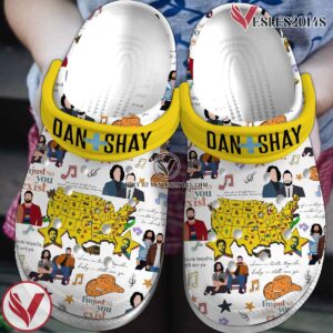 Dan + Shay Music Crocs Crocband Clogs Shoes, Unique Gifts For Fans Style 2 - Vesles2014S