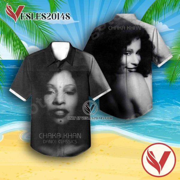 Dance Classics Of Chaka Khan Compilation Album Cover Hawaiian Shirt, Unique Gifts For Music Lovers - Vesles2014S