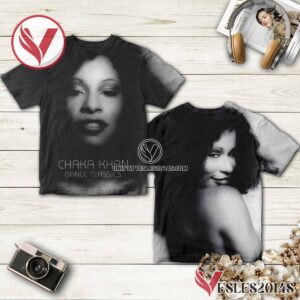 Dance Classics Of Chaka Khan Compilation Album Cover Shirt, Unique Gifts For Music Lovers - Vesles2014S