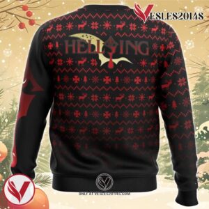 Dark Fanstasy Alucard Hellsing Ugly Christmas Sweater, Unique Christmas Gift For Fans - Vesles2014S 3