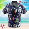 Dark Type Pokemon Pokemon Hawaiian Button Up Shirt, Perfect Gifts For Anime Lovers - Vesles2014S